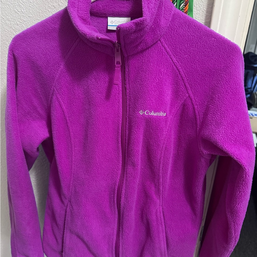 Columbia Vibrant Purple Fleece Jacket